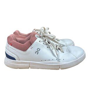 On Cloud The Roger Advantage Running Sneakers Women's Size 10.5 White & Pink